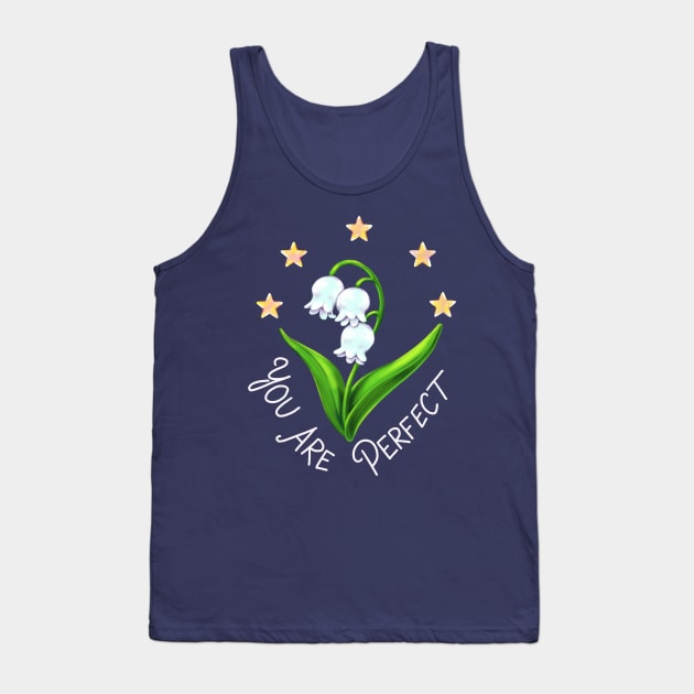 You Are 5 Star Perfect Tank Top by marycreatesart